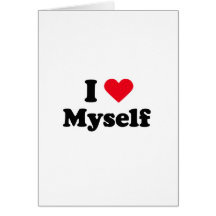 I love myself card