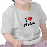 I love Nadia heart T-Shirt