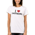I Love Nagymama! t-shirts