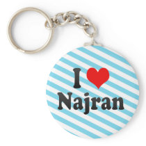 I Love Najran, Saudi Arabia Key Chains