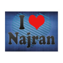 I Love Najran, Saudi Arabia Post Cards