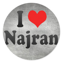 I Love Najran, Saudi Arabia Stickers
