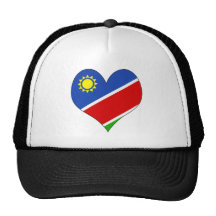 I Love Namibia Mesh Hat