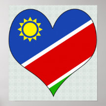 I Love Namibia Posters