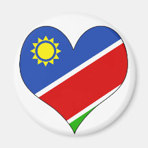 I Love Namibia Refrigerator Magnet