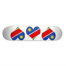 I Love Namibia Skate Board Deck