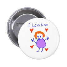 I Love Nan Buttons