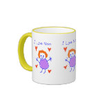 I Love Nan Coffee Mug