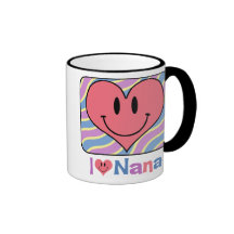 I Love Nana Coffee Mugs