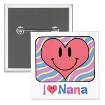 I Love Nana Pin