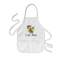 I Love Nana T-shirts and Gifts Aprons