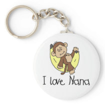 I Love Nana T-shirts and Gifts Key Chains