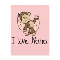 I Love Nana T-shirts and Gifts Postcard