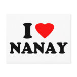 I Love Nanay postcards