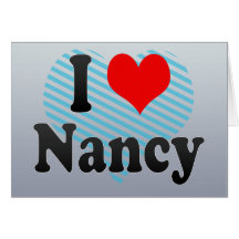 I Love Nancy, France. J'Ai L'Amour Nancy, France Greeting Card