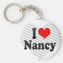 I love Nancy Key Chain