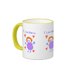 I Love Nanna Mug