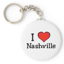 I Love Nashville Keychains