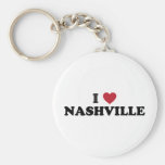 I Love Nashville Tennessee Keychains