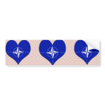 I Love Nato Bumper Stickers