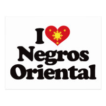 I Love Negros Oriental Post Card