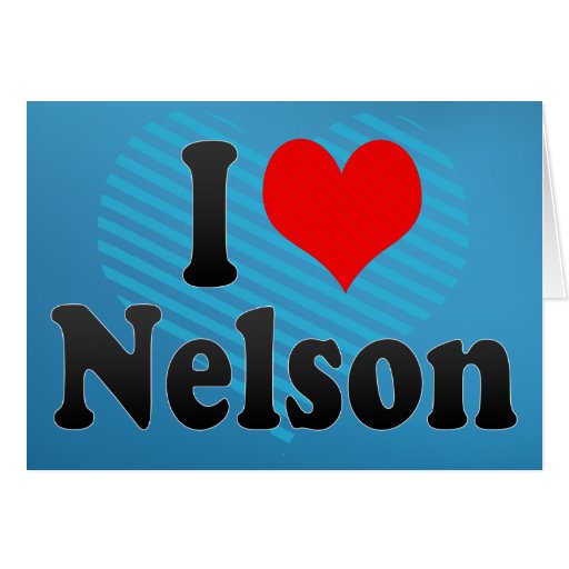 I love Nelson Card