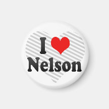 I Love Nelson, New Zealand Magnets