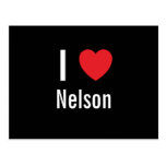 I love Nelson Postcard