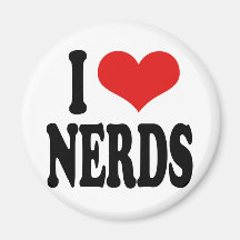 I Love Nerds Magnets