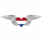 I Love Netherlands -wings photo sculptures