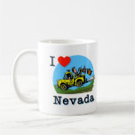 I Love Nevada Country Taxi Coffee Mugs