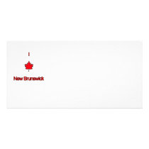 I Love New Brunswick Photo Greeting Card