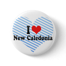 I Love New Caledonia Pins