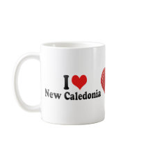 I Love New Caledonia Coffee Mug
