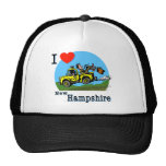 I Love New Hampshire Country Taxi Hat