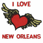 I LOVE NEW ORLEANS Embroidered Tshirt embroidered shirts