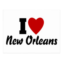 I Love New Orleans Postcards