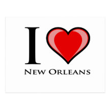I Love New Orleans Postcards