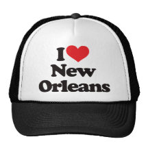 I Love New Orleans Trucker Hats