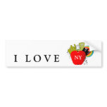 I Love New York bumper stickers