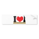 I Love New York bumper stickers