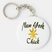 I Love New York Chicks Key Chain