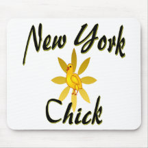 I Love New York Chicks Mouse Pad