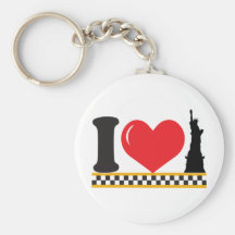 I Love New York Keychain