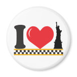 I Love New York magnets