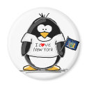 I Love New York Penguin magnets