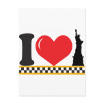 I Love New York postcards