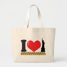 I Love New York Tote Bags