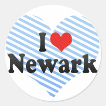 I Love Newark Stickers
