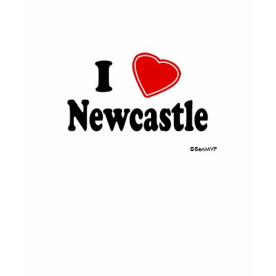 I Love Newcastle Tshirt
